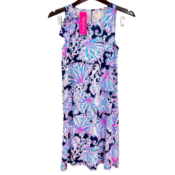 Lilly Pulitzer Dresses & Skirts - Lilly Pulitzer Dress Luella Deep Sea Navy Blue XS